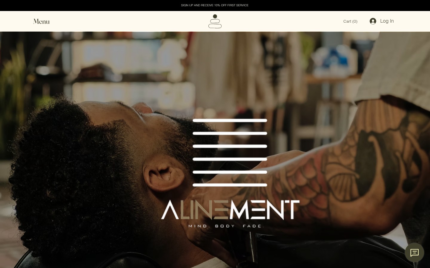 aLINEment Wellness Website